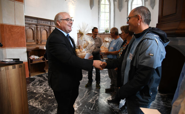 «Die Arbeit ist gemacht, jetzt wird gefeiert» – die Kirche Sax wurde mit einem Fest wiedereröffnet