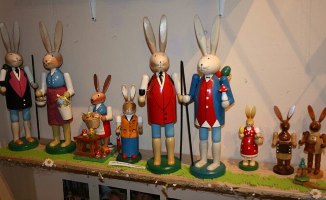 Ein Geschenk mit 300 Ostereiern ergänzt die Sammlung des Rüthner Museums