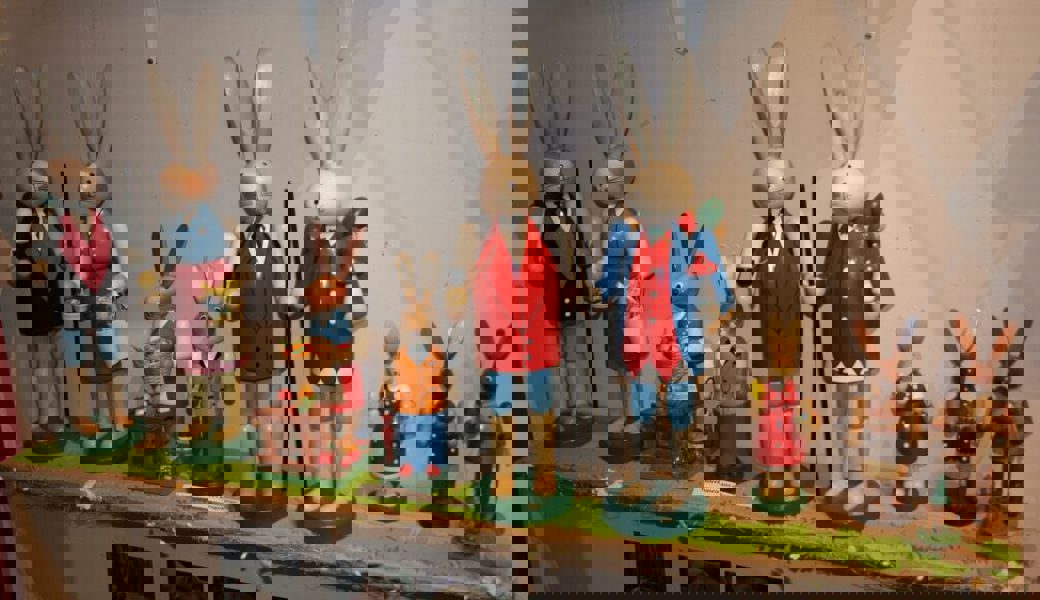  Erinnerungen an alte Zeiten: Osterausstellung im Spielzeug- und Puppenmuseum. Bilder: Rösli Zeller