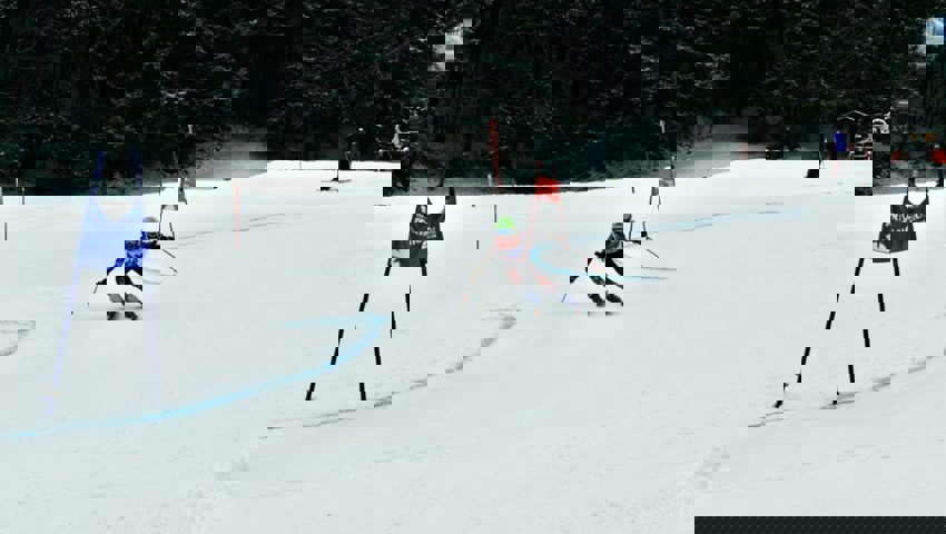  Perfekte Rennbedingungen fand auch Elian Rüdlinger (Unterwasser) vor. Dafür sorgte am Grand Prix Migros ein grosses Team. 