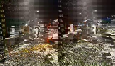 Auto landet in Kriessern auf der Seite – der Fahrer war alkoholisiert unterwegs