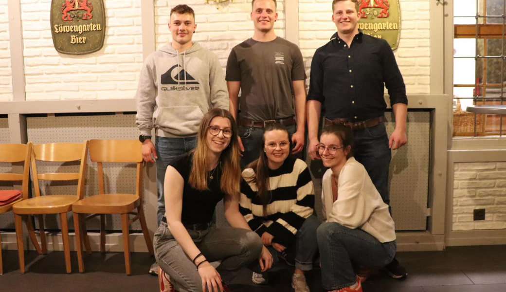Der neue Vorstand des TV Azmoos: Pascal Heeb, Robert Zogg, Jakob Zogg (oben von links), Svenja Gabathuler, Laura Eggenberger und Katja Walker (unten von links).