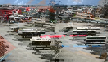 Auf der Strecke zwischen Buchs und Altstätten verkehren ab Montag Ersatzbusse