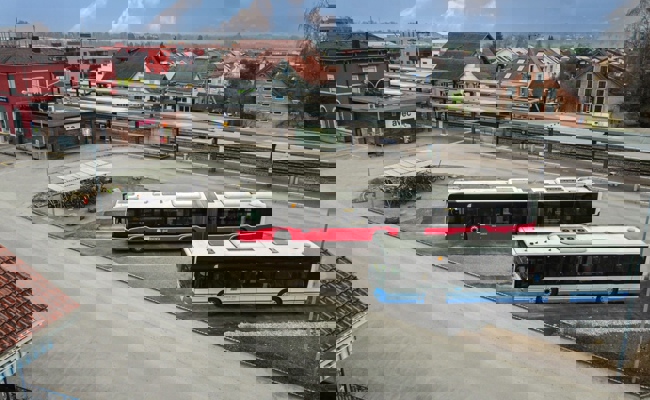 Auf der Strecke zwischen Buchs und Altstätten verkehren ab Montag Ersatzbusse