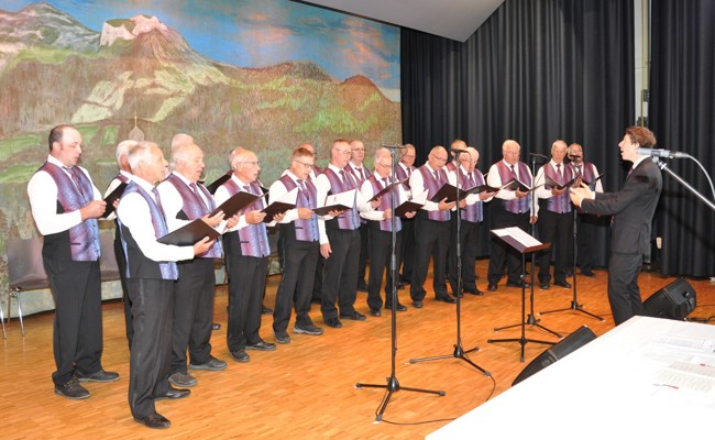Seine Lieder verbinden die Menschen: Der Männerchor Rüthi feiert sein 130-jähriges Bestehen