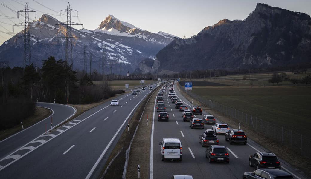 Bad Ragaz versinkt im Verkehrschaos: Das unternehmen Gemeinde, Kanton und Bund gegen den Ausweichverkehr