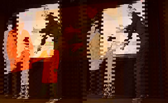 Die Gäste bei Delta Möbel wurden von unzähligen Lapsus-Gags eingedeckt