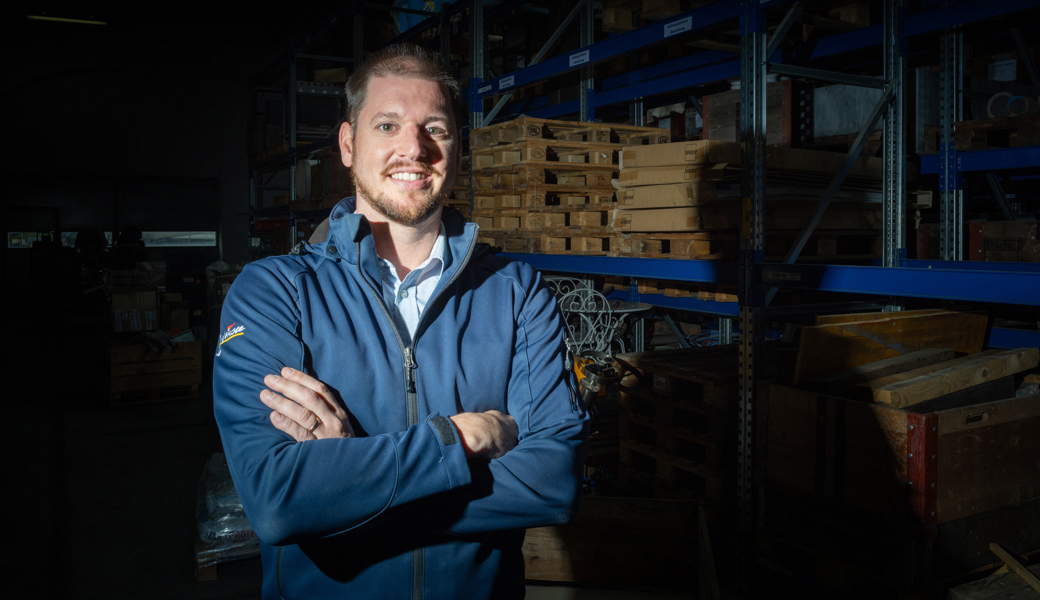 Der Leiter der Bergungsmission, Silvan Paganini, will es noch mal wissen.