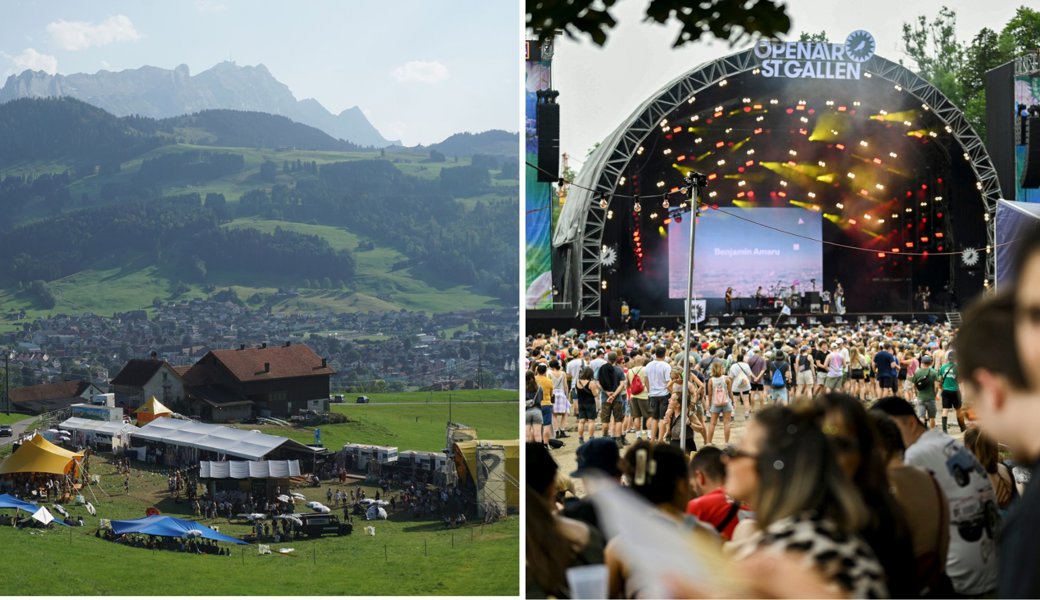 Bergidylle am Clanx, Menschenmassen am Open Air St.Gallen: Kleine und grosse Festivals unterscheiden sich in Vielem – doch beide stehen vor Herausforderungen. 