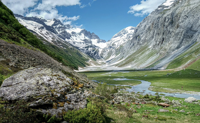 Wildromantischer Ausflug: Entlang der tosenden Flem ins Val Frisal