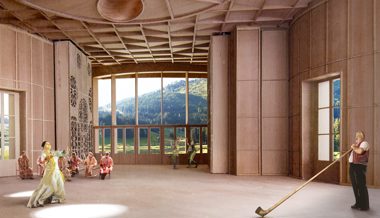 Der Kanton St. Gallen beginnt mit dem Bau des Klanghauses Toggenburg