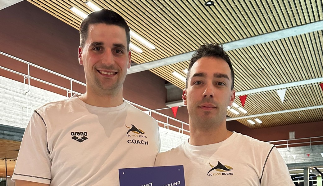 Die beiden Coaches Milan Stojilkovic und Marco Melis stehen täglich stundenlang im Hallenbad und der Turnhalle.