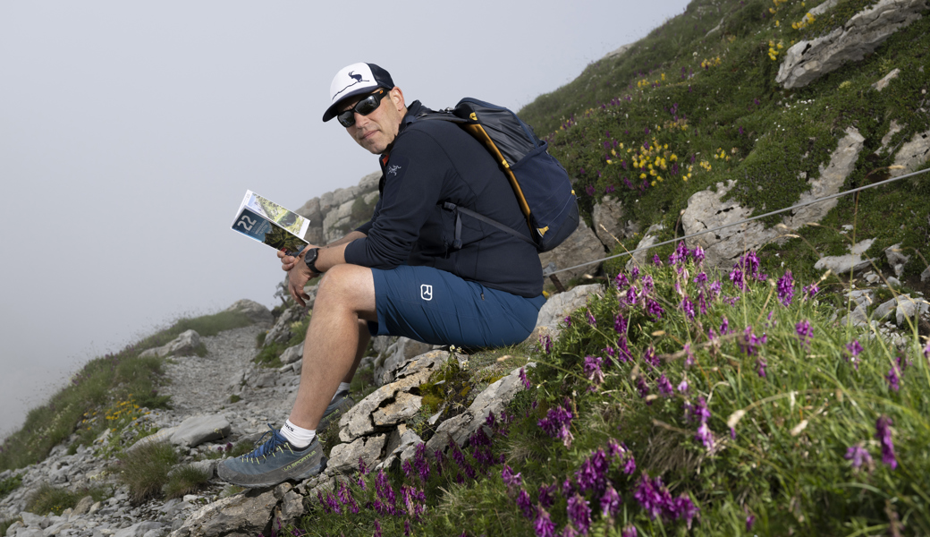 Ist seit 30 Jahren in den Bergen unterwegs: Der St. Galler Journalist, Autor und Blogger Patrick Stämpfli.