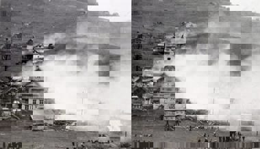 Jahresbeginn mit Stromknappheit und Dorfbrand in Stein: Ereignisse vor 75 Jahren