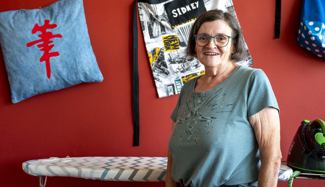 Irene Tescari verlässt das Oberstufenzentrum Flös Ende Schuljahr mit einem lachenden und einem weinenden Auge.