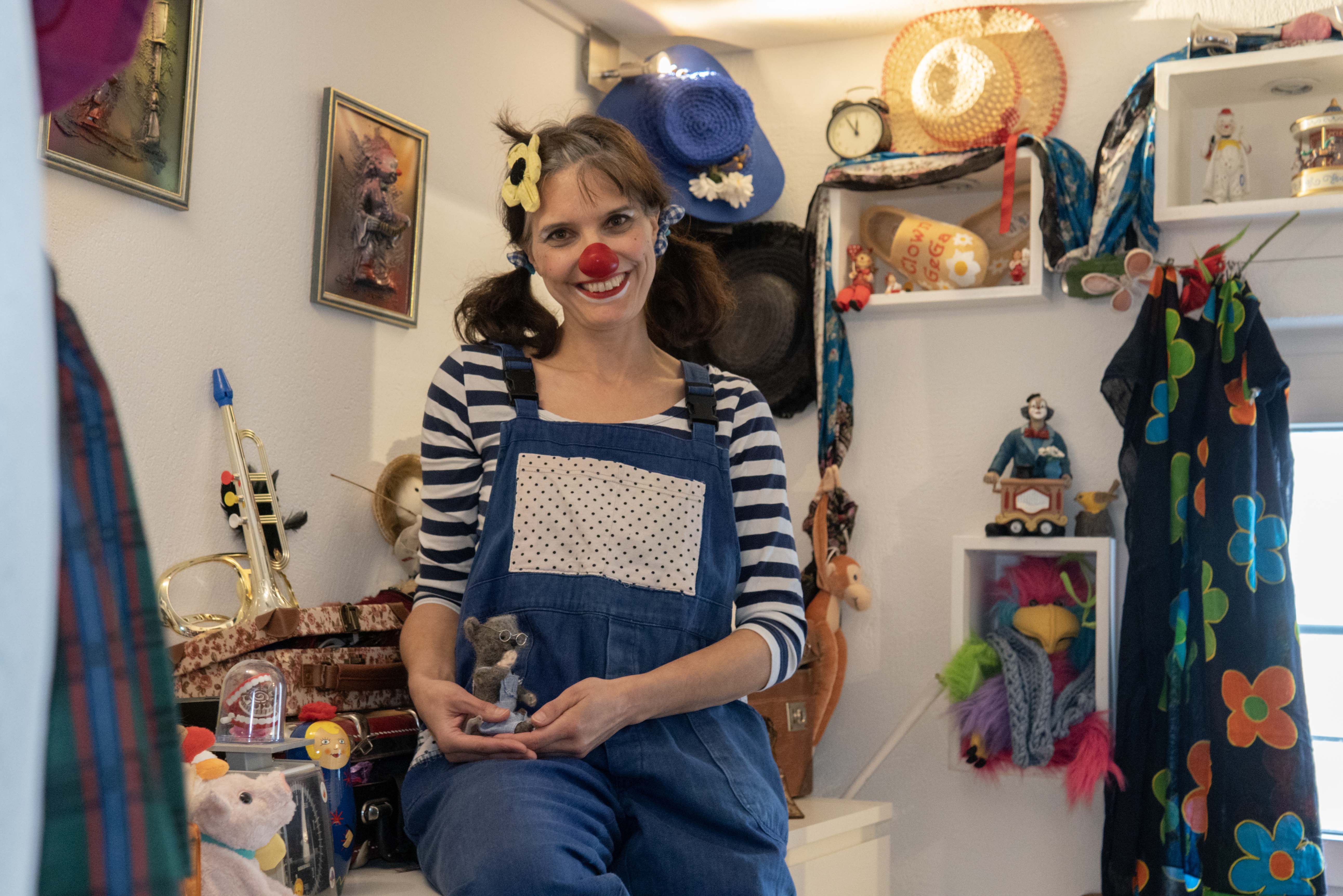 Clown «GeGa» hat ein grosses Herz für alte Menschen