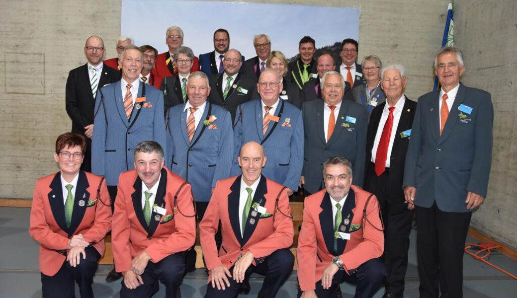  Die Jubilare aus dem Kreis Sarganserland-Werdenberg. 