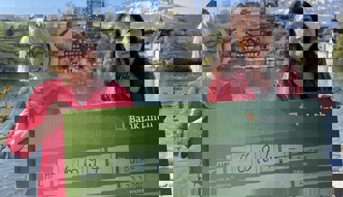 Soroptimistinnen übergeben Check über 6694 Franken ans Frauenhaus St.Gallen