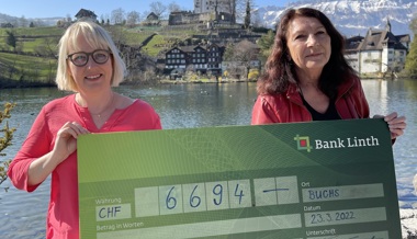 Soroptimistinnen übergeben Check über 6694 Franken ans Frauenhaus St.Gallen