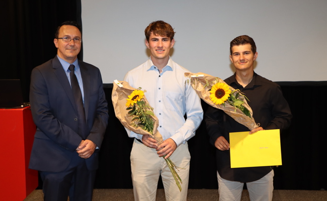 Zwei Buchser Lehrabsolventen sind Konstrukteur-Champions