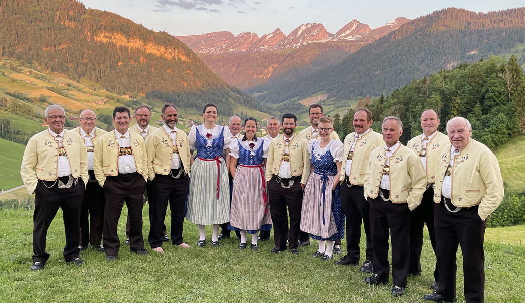 Wird am Klangfest im obersten Toggenburg einen besonderen Auftritt haben: Das Churfirstenchörli.