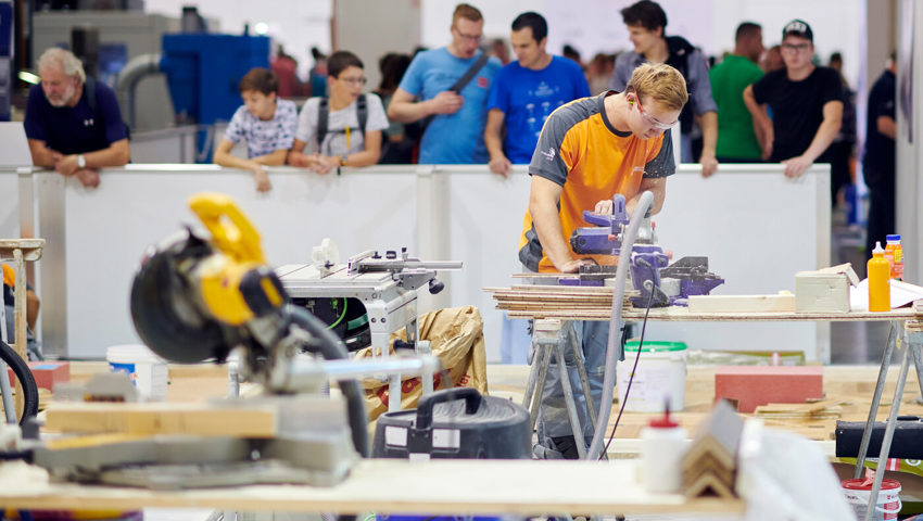  85 Berufe tragen ihren Meisterschaften vor grossem Publikum aus. 