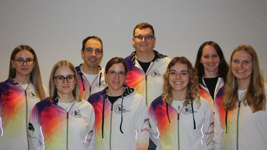 Der neue Vorstand des STV Sennwald: Der Verein blickt zufrieden in die Vergangenheit und Zukunft.