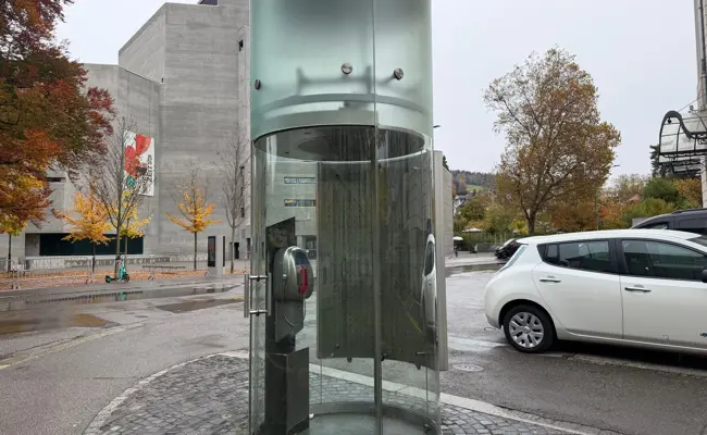 Letzte ihrer Art: In St.Gallen steht die einzige funktionierende Telefonkabine der Ostschweiz