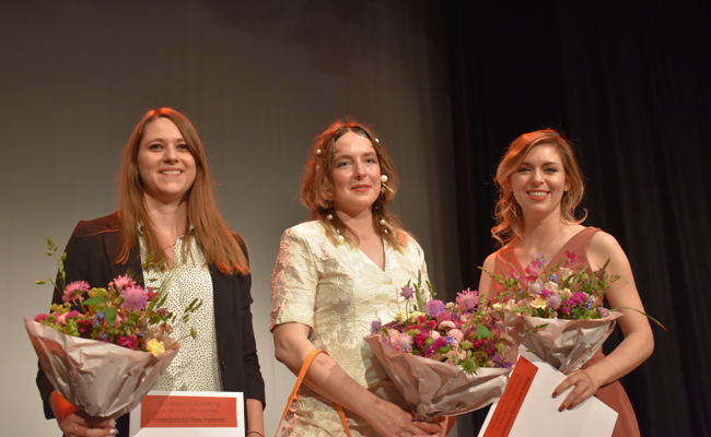 «Der nächste Preis soll sein – der ‹Oscar›»: Jessica Matzig erhält Förderpreis der Kulturstiftung