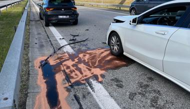Medizinisches Problem auf der Autobahn führte zu Stau und Unfall