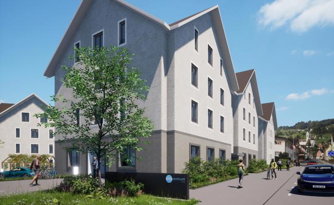 28 neue Wohnungen und ein Ärztezentrum für Gams: Die «Chäsi»