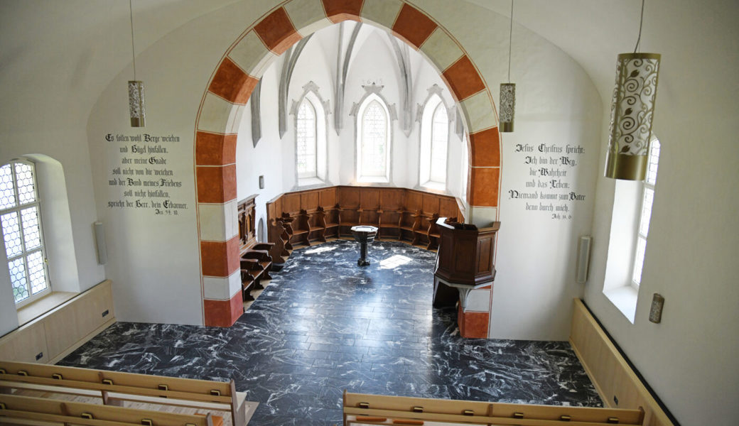 Nach rund eineinhalb Jahren Bauzeit erstrahlt die Kirche in neuem Glanz