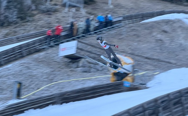 Vielseitiges Talent springt und läuft auf Platz drei