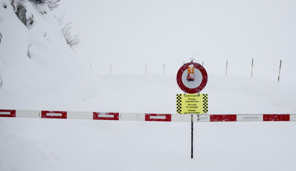 Viel Neuschnee, grosse Lawinengefahr