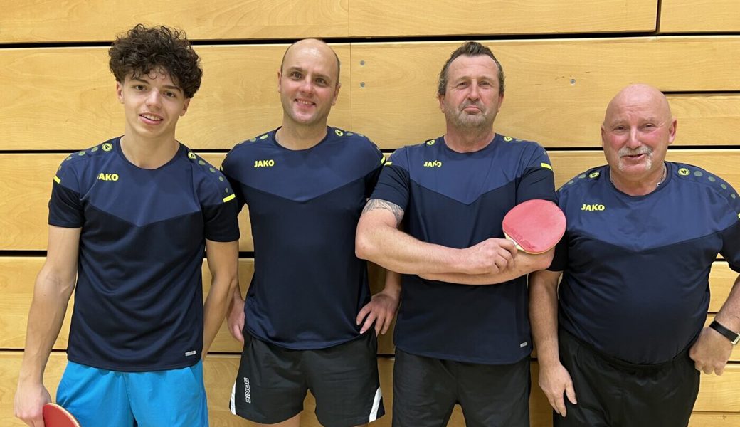 Der Tischtennisclub belegt nach der 5.-Liga-Vorrunde die Ranglistenspitze
