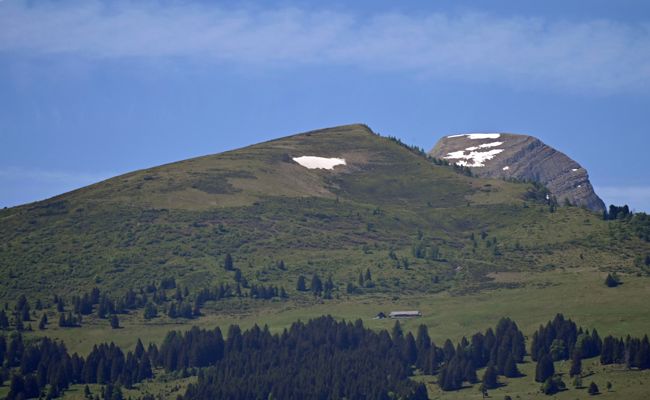 Er ist wieder weg: Schneefleck hielt weniger lang als in den Vorjahren