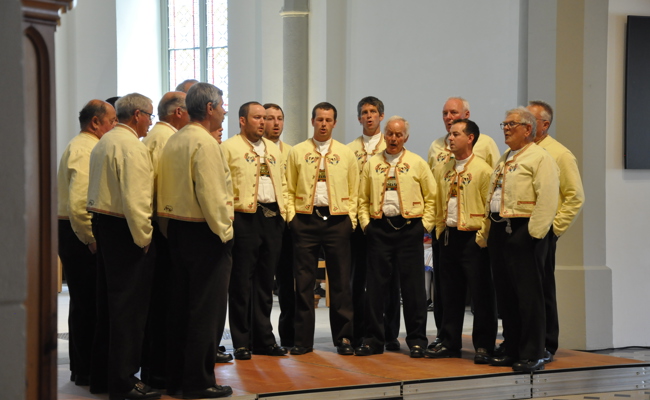 Gelebte Jodelkultur mit vier Formationen