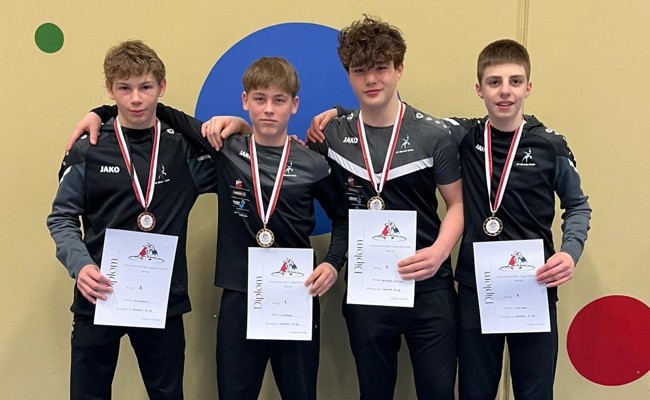 Dreimal Gold und einmal Bronze für den RCOG