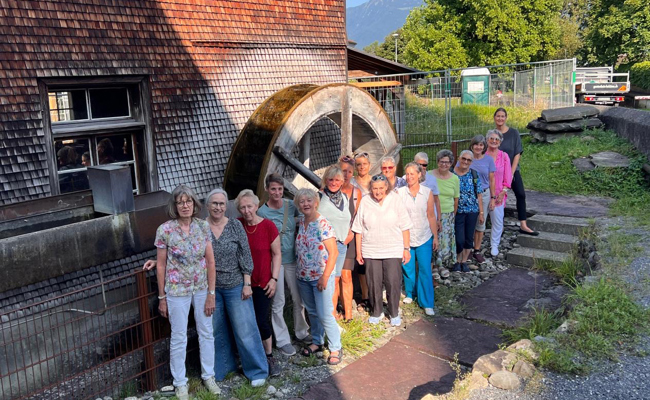 Ausflug zum alten Mühlbach als Dankeschön