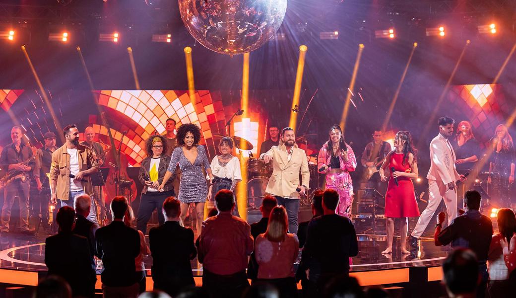 Carmen Fenk in der Revivalshow. 