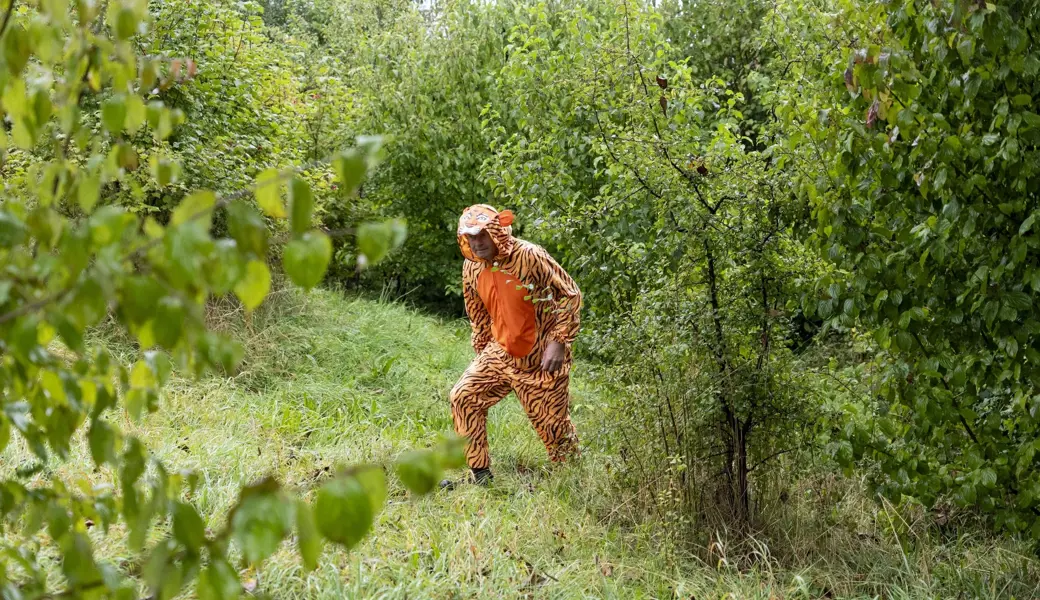 Im Walter Zoo wird das Notfallszenario «Tierausbruch» geprobt. 