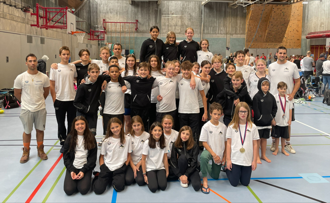 Medaillenregen beim Saisonauftakt für den SC Flös