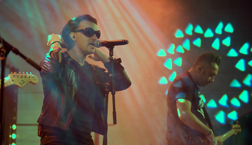 Im Rahmen von Buchs + Sound rockten Tribute-Bands d’Gass in Buchs.