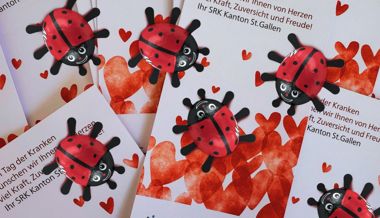 Am Tag der Kranken fliegen die Glückskäfer