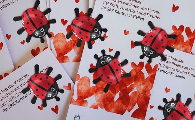 Am Tag der Kranken fliegen die Glückskäfer