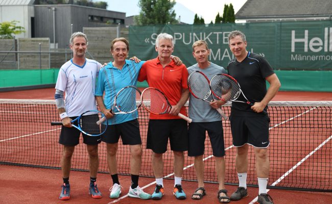 Der Tennisclub Grabs schafft in souveräner Manier den Aufstieg in die 1. Liga