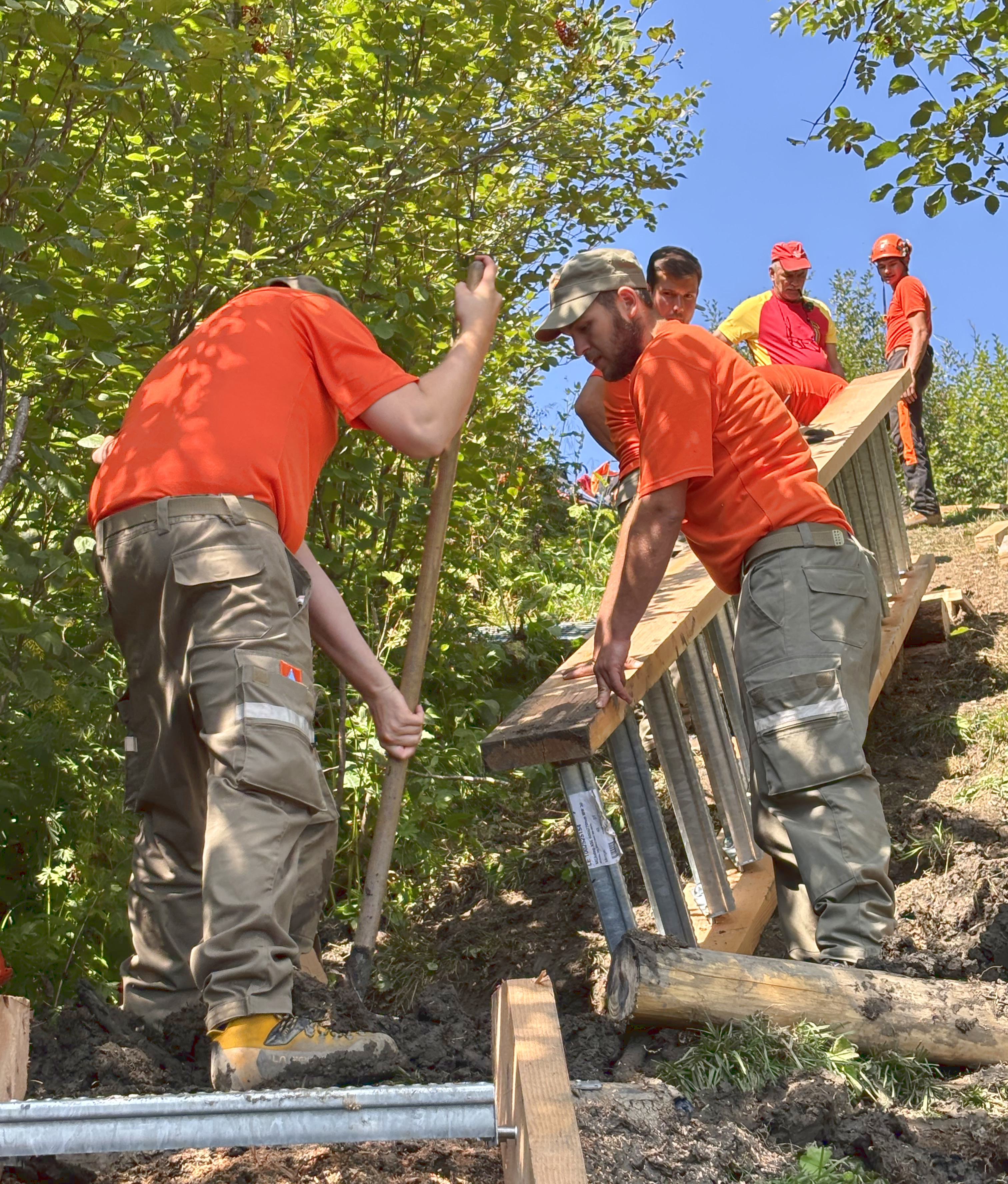 Zivilschutz im Einsatz für Gemeinschaft