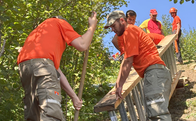Zivilschutz im Einsatz für Gemeinschaft