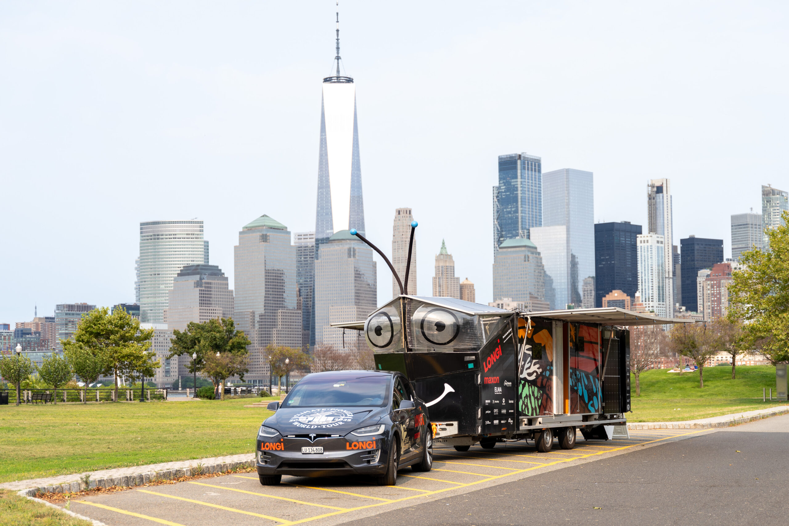 Der «Solar Butterfly» ist auf Weltreise und macht Halt in Wartau