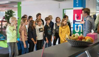 Für die IT-Welt begeistert: Am Zukunftstag kreativ eine eigene Website erstellt